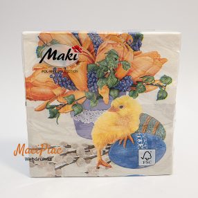   Húsvéti szalvéta Maki POL MAK kullekció új! 3 rétegű 33x33 cm 20 db