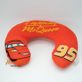   Nyakpárna, utazós párna McQueen 95 vatelin töltetű puha plüss Cars Verda