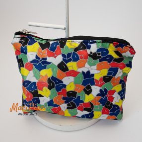   Szemkötő, szemfedő, szemmaszk alvómaszk, csúszásgátló kötött zökni éjszakára színes tasakban ISTAMBUL MODERN 