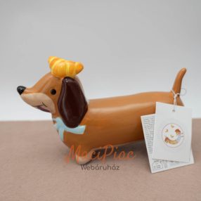 Cuki kerámia tacsi Pepco HOME dekoráció, figura Új!