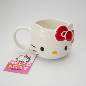 Hello Kitty Sanrio 2025-ös dolomit fehér bögre  új