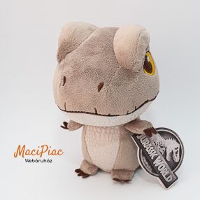   Tesco 2022, akasztós Jurassic World Tyrannosaurus Rex szürke dínó plüss fiugra Újszerű! Címkés!