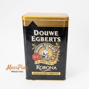   Douwe Egberts Különleges őrölt pörköltkávé levehető tetejű fém doboz 1996 Budapest