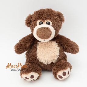   Mol-os plüss Big Nose barna maci puha, ölelnivaló 15 cm ülve (kicsi)