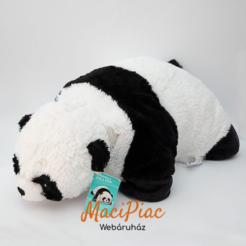 Panda maci párna félbe hajtható 2 az 1-ben Penny Párnapajtik Címkés!