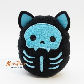   Mc donalds plüss figura feketemacska csontváz hímzéssel Squishmallows Kelle Toys 2023 STUMO Német