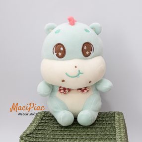 Plüss zöld dínó baby gyerekeknek szuper puha Supersoft