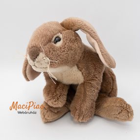   Élethű barna plüss nyúl, nyuszi Anna Club (rengeteg mikrogolyóval töltve)