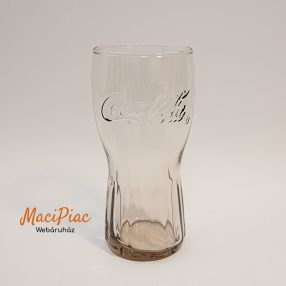 Coca cola barna üveg pohár