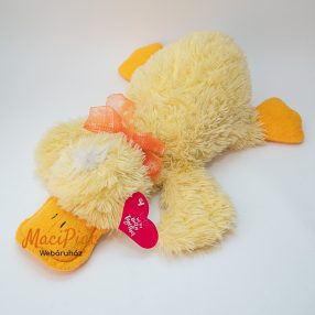 Plüss sárga hasaló kacsa 