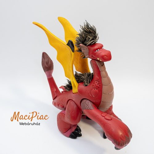 Műanyag sárkány nagyobb méretű (hibás) 2008 MATTEL Fisher Price