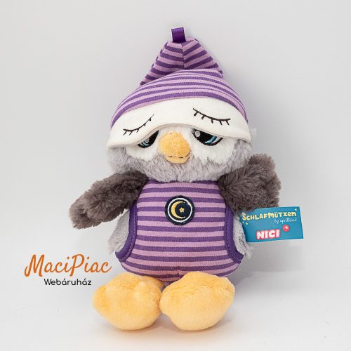 Olafina bagoly plüssfigura hálósapkával Nici Toys