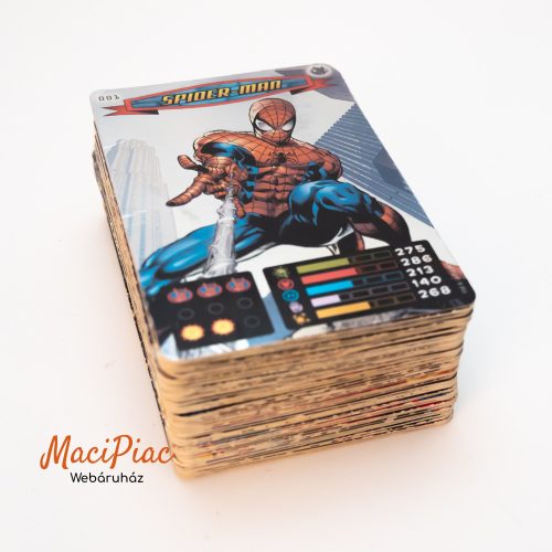 Spider-man Pókember Heroes & Villains power card kártyák