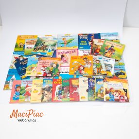   Német nyelvű mini mesekönyvcsomag Pixi könyvek (német) (45db) + Ravensburger Mini-Bilderspab (5db) + BodoBar könyvek (2db)