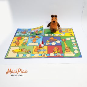   Die Maus mini csomag: Plüss Maus, Mini-Bildersbab mini könyv, pixi mini könyv, társasjáták, 2 dobókocka, 3 figura