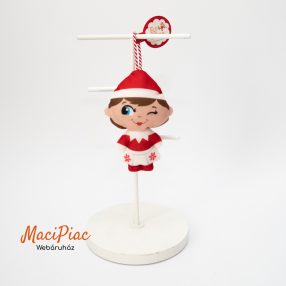   2022-es McDonald's The Elf on the Shelf A karácsonymanó meséje plüss