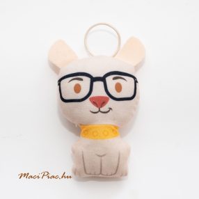   Mc donalds 2021 plüss figura DC Super-Pets Happy Meal® Toys! Szemüveges kutya