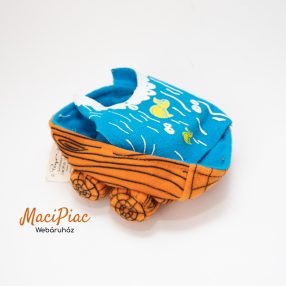   2002-es McDonald's Peyo Hupikék Törpikék plüss csónak