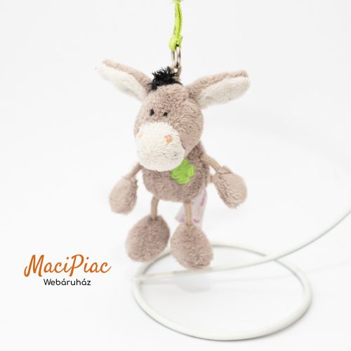Nici Toys plüss szamár kulcstartó
