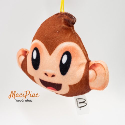 2017-es McDonald's Emoji Movie plüss Monkey, majom mesehős