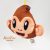 2017-es McDonald's Emoji Movie plüss Monkey, majom mesehős