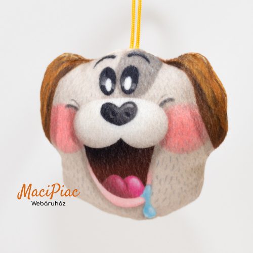 2017-es McDonald's Emoji Movie plüss Puppy, kutya mesehős