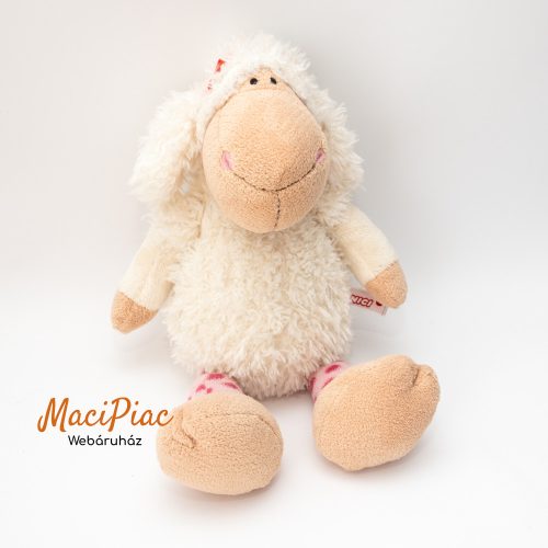 Plüss Nici lány bárány
