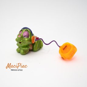   1998-as Little Green Man Alien idegen zenét hallgató lény figura