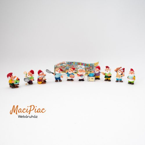 Kinder Die Kochenzwerg, The Cooking Dwarves, A főző törpék kollekció (10db)