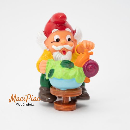 Kinder Die Kochenzwerg, The Cooking Dwarves, A főző törpék Sigi Schneck-Schreck figura