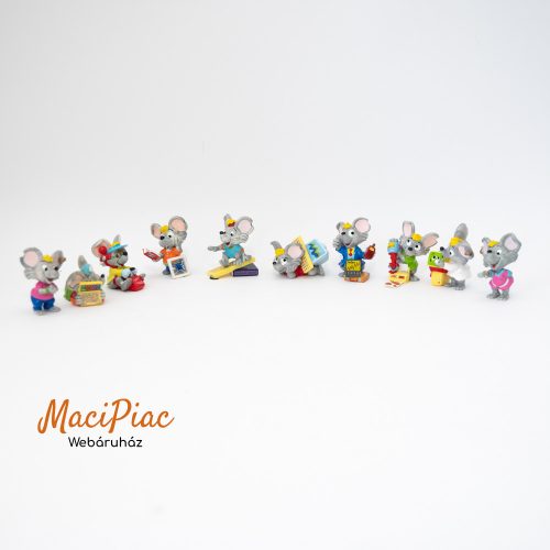 Kinder Mega Mouse in the internet fever Mega egér az internet lázban kollekció (10db)
