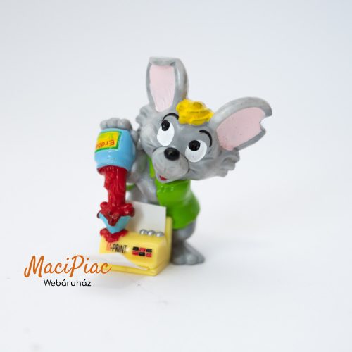 Kinder Mega Mouse in the internet fever Mega egér az internet lázban Peter Primer egér figura 