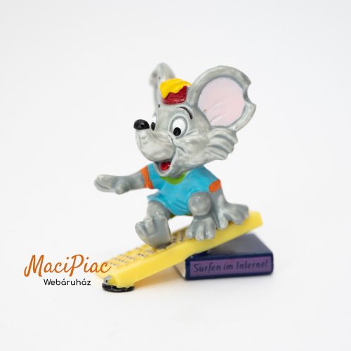Kinder Mega Mouse in the internet fever Mega egér az internet lázban Sascha Surfer egér figura