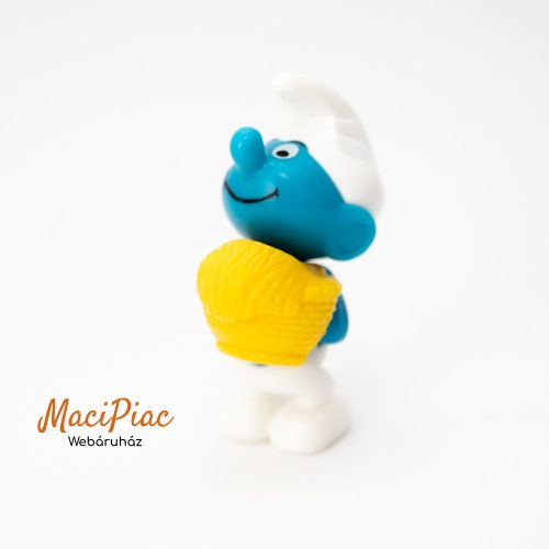 1996-os Kinder Garden Smurfs kerti törp figura