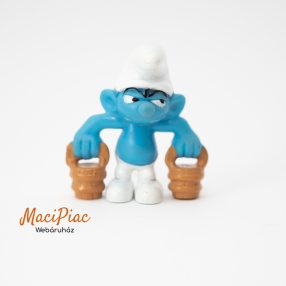   2009-as Albert Heijn: The Smurfs Mopper smurf felmosó törp figura
