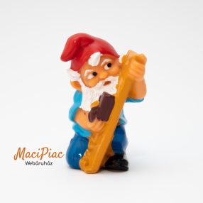   1992-es Kinder Die Zunft der Zwerge Zimmermann Hobelspan asztalos törp figura