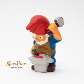   1992-as Kinder Die Zunft der Zwerge Schmied Eisenbart kovács törp figura