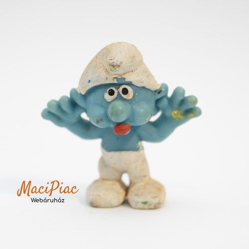 Peyo Smurf Hupikék Törpikék Naughty Smurf Csintalan törp figura