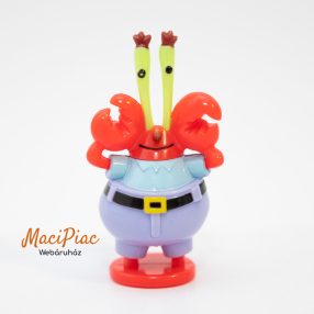   2005-ös Viacom Kinder Spongyabob Captain Cabs Rák úr figura