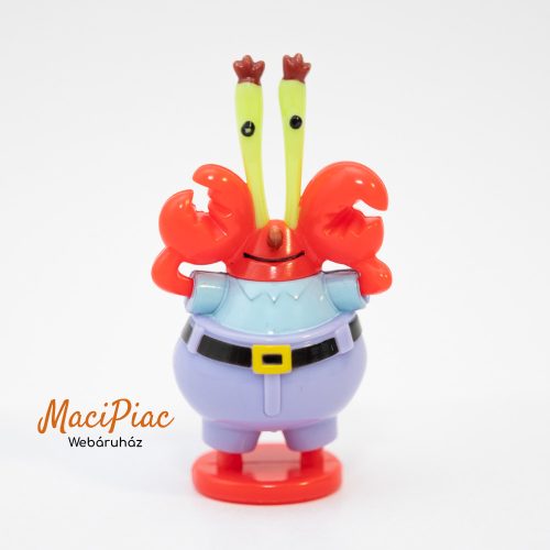 2005-ös Viacom Kinder Spongyabob Captain Cabs Rák úr figura