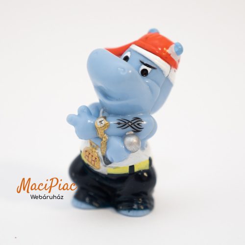 2009-es Kinder Happy Hippo Talent Show Hip-Hop víziló figura 