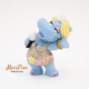 2009-es Kinder Happy Hippo Talent Show Disco víziló figura