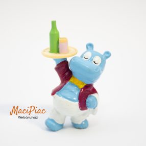   1992-es Kinder Happy Hippos on the Dream Ship Willi Whirlwind pincér víziló figura