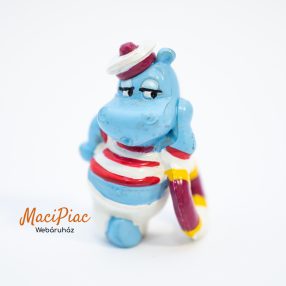   1992-es Kinder Happy Hippos on the Dream Ship Freddy Flaute matróz víziló figura