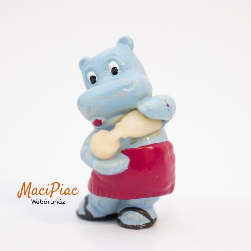 1991-es Kinder Happy Hippos Fitness Fiver, Hippopotami Sauna Sepp víziló figura 