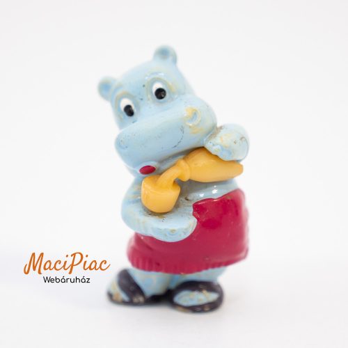 1991-es Kinder Happy Hippos Fitness Fiver, Hippopotami Sauna Sepp víziló figura 