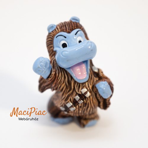 2002-es Kinder Happy Hippos Star Wars, Aubacca Chewbacca víziló figura 
