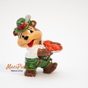   1999-es Kinder The Top Ten Teddy Bears on a Dream Vacation Schnitzel Schorschi medve figura aki fél a ráktól 