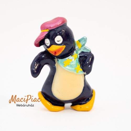 1994-es Kinder Peppy Pingo Party Leo Leichtfuss pingvin figura