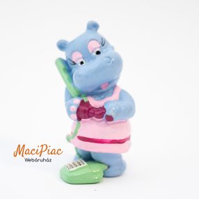   1994-es Kinder Happy Hippo Company Office Babsy Baby víziló figura